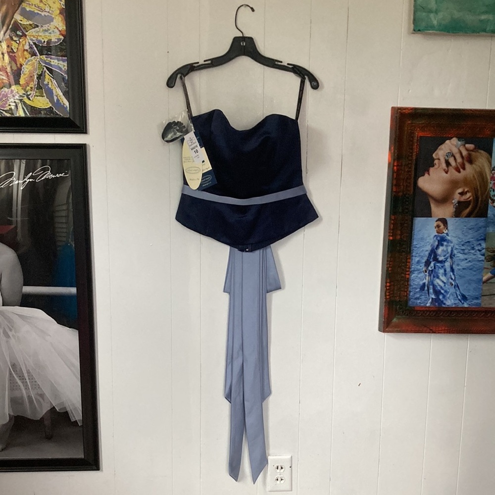 ALFRED ANGELO corset style top SIZE 10 NWT